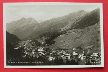 Postcard PC St Anton a Arlberg / 1930-1950